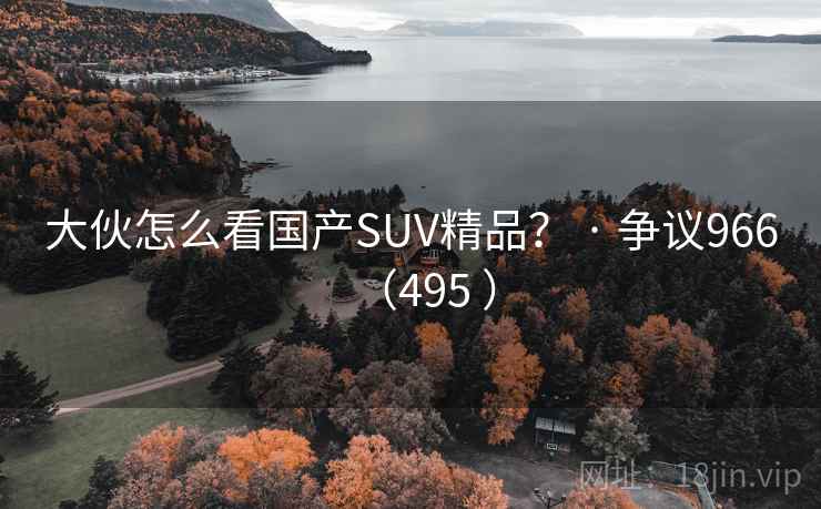 大伙怎么看国产SUV精品? · 争议966(495 ) 大伙怎么看国产SUV精品? · 争议966(495 )